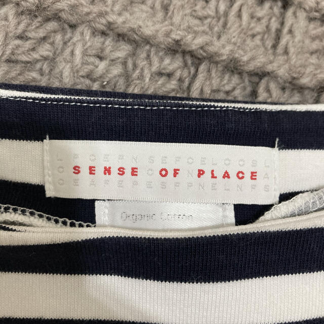 SENSE OF PLACE by URBAN RESEARCH(センスオブプレイスバイアーバンリサーチ)のボーダーTシャツ　SENSE OF PLACE センスオブプレイス レディースのトップス(カットソー(長袖/七分))の商品写真