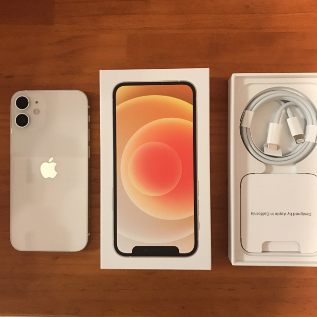 海外最新 HHH様専用 iPhone 12 mini 128G ホワイト 新品未使用