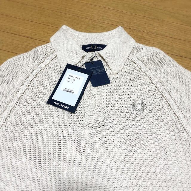 FRED PERRY knit polo shirt 2