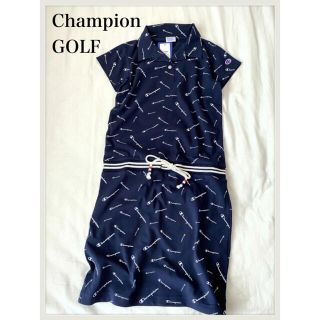 チャンピオン(Champion)の【雑誌掲載】Champion GOLF❤︎ポロワンピース❤︎(ひざ丈ワンピース)