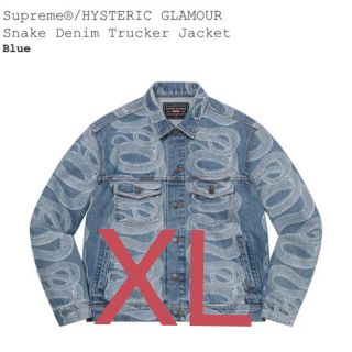 シュプリーム(Supreme)の SUPREME HYSTERIC GLAMOUR DENIM JACKET(Gジャン/デニムジャケット)