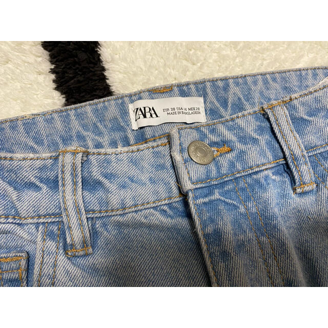 ZARA(ザラ)のまゆた様専用　ZARA マムフィットデニムパンツ レディースのパンツ(デニム/ジーンズ)の商品写真