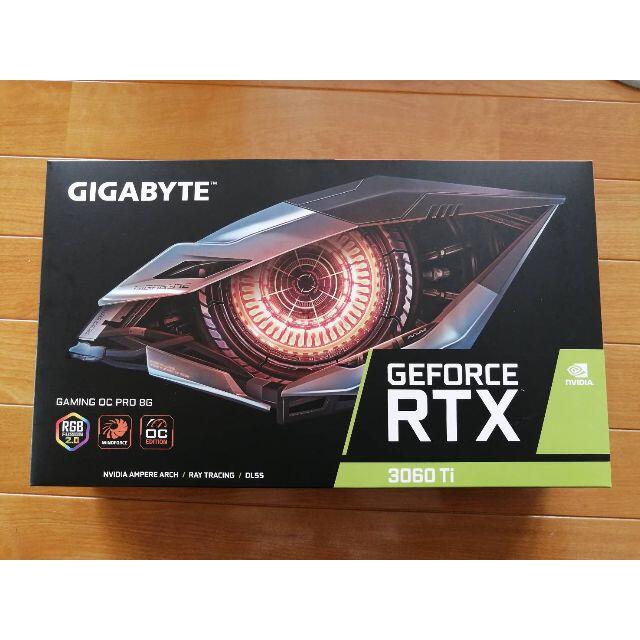 GIGABYTE Geforce RTX3060ti 新品未開封