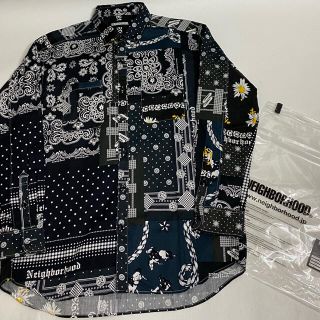 NEIGHBORHOOD - ネイバーフッド 21ss BANDANA C SHIRT LS バンダナ