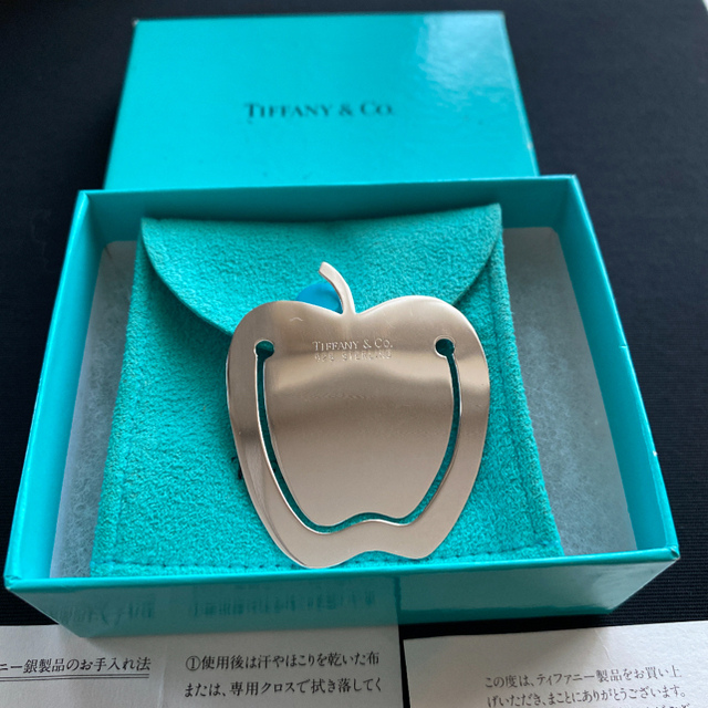 Tiffany & Co. - 正規美品 ティファニー リンゴマネークリップ Tiffany & Co. - 正規美品 ティファニー リンゴマネークリップ
