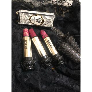 アナスイ(ANNA SUI)のセール中　レア　アナスイリップ3本セット(口紅)