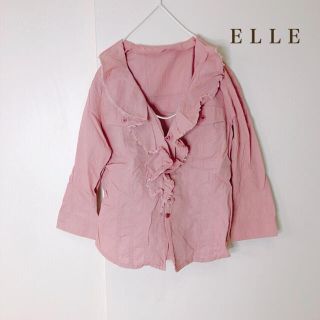 エル(ELLE)のシャツ ブラウス　ダメージ  シワ加工　(シャツ/ブラウス(長袖/七分))