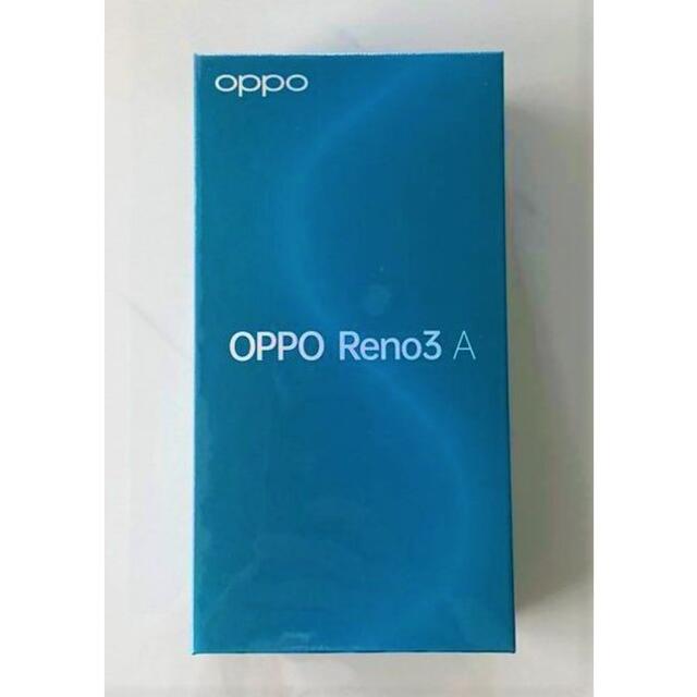 【即日発送】 OPPO - ラスト1台!! SIMフリー OPPO Reno3 A ブラック 未開封品 スマートフォン本体