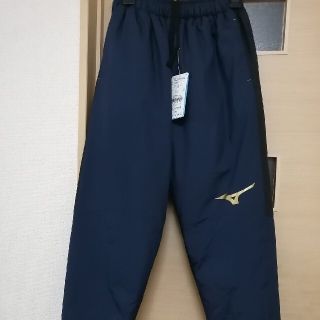 ミズノ(MIZUNO)のミズノ（MIZUNO）ベーシックウォーマーパンツ　ネイビー　160(パンツ/スパッツ)