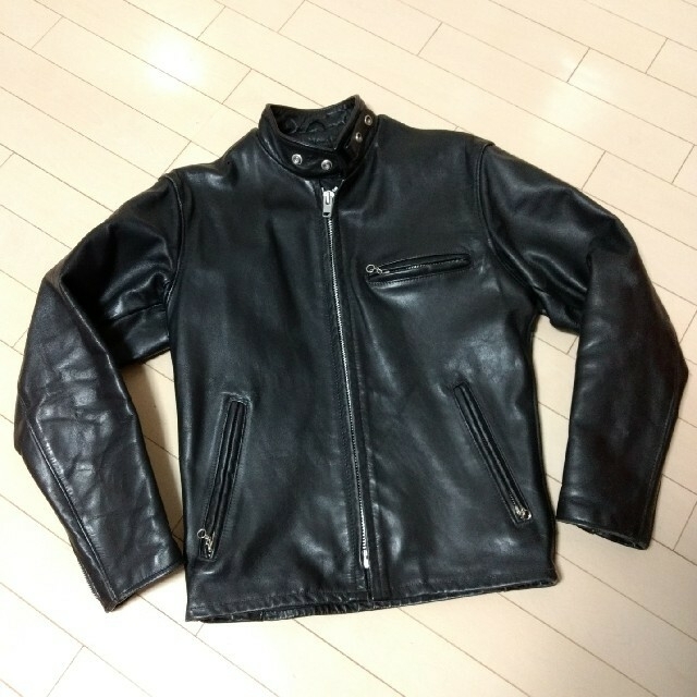 Size : 36】Schott 641 シングルライダースジャケット | www