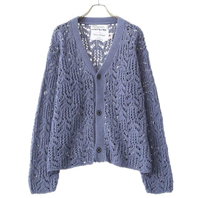 DAIRIKU Flower Pattern Knitting Cardigan