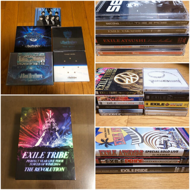 EXILE 三代目JSB ATSUSHI CD DVD Blu-ray セット