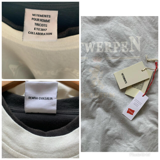 Balenciaga(バレンシアガ)のVETEMENTS Hanes ヴェトモン Tシャツ メンズのトップス(Tシャツ/カットソー(半袖/袖なし))の商品写真