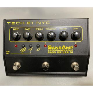 TECH21 Bass Driver DI Programmable(ベースエフェクター)