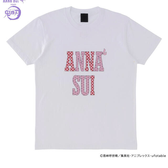 ANNA SUI(アナスイ)の鬼滅の刃　ANNA SUI Tシャツ　Mサイズ レディースのトップス(Tシャツ(半袖/袖なし))の商品写真