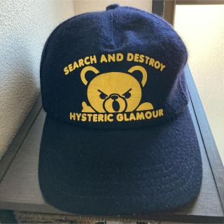 ヒステリックグラマー(HYSTERIC GLAMOUR)の値下げ!!大人気!!HYSTERIC GLAMOUR ベアキャップ(キャップ)