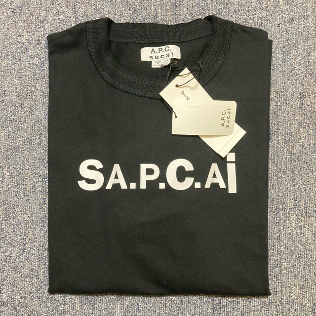 sacai/A.P.C. T SHIRT "KIYO" Black M即完売