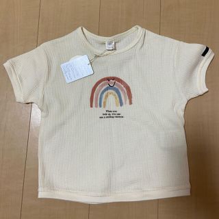 フタフタ(futafuta)の新品 テータテート 虹 100(Tシャツ/カットソー)