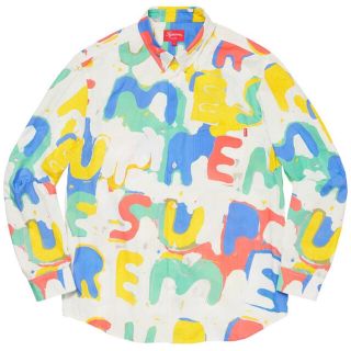 Supreme Painted Logo Shirt