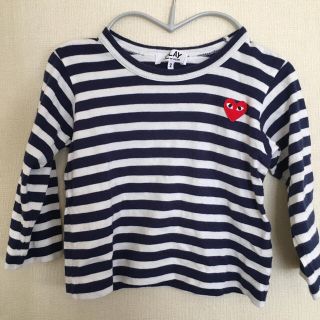 コムデギャルソン(COMME des GARCONS)のコナン様専用　コムデギャルソン  キッズ　PLAY Tシャツ　長袖(Tシャツ/カットソー)