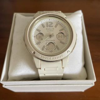 ジーショック(G-SHOCK)のBABY-G G-SHOCK ホワイト 腕時計(腕時計)