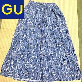 ジーユー(GU)の【即購入⭕】ペイズリー柄ロングスカート GU(ロングスカート)