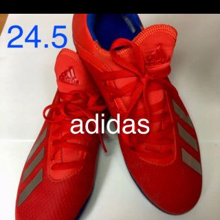 アディダス(adidas)の24.5cm アディダス サッカー スパイク　シューズ(シューズ)