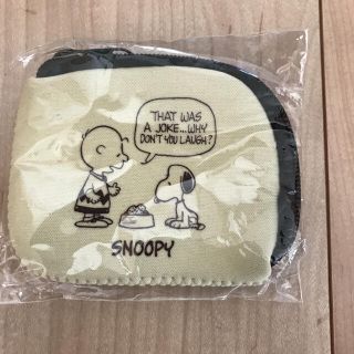 スヌーピー(SNOOPY)のSNOOPYふわふわ素材ポーチ(キャラクターグッズ)