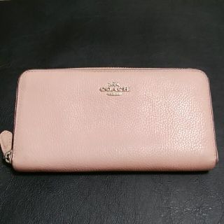 コーチ(COACH)のCOACH　長財布　ピンク　財布　コーチ　F58059(財布)