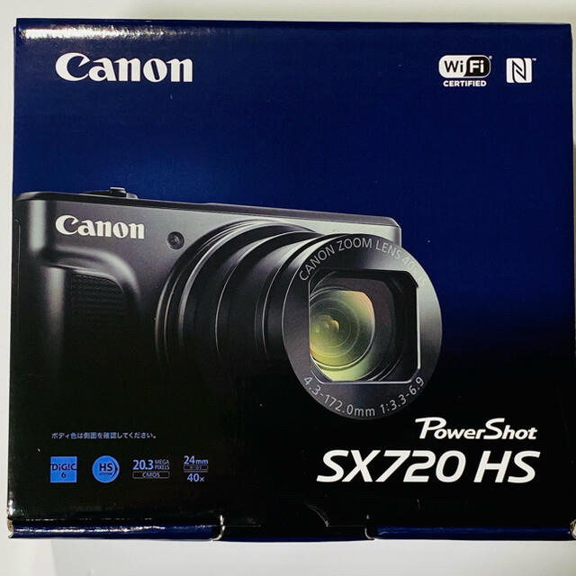 ★新品未開封★Canon PowerShot★SX720 HS BK