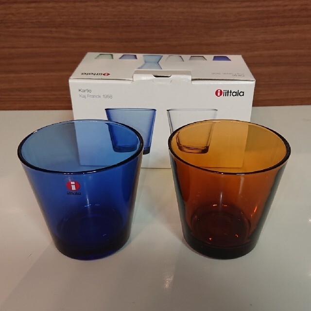 iittala(イッタラ)の未使用☆ イッタラ カルティオ タンブラー ２個 インテリア/住まい/日用品のキッチン/食器(タンブラー)の商品写真