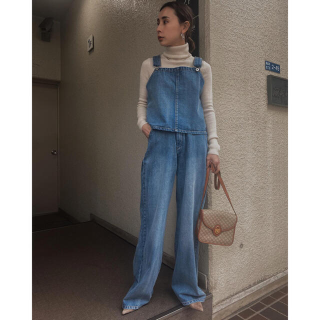 SET UP DENIM OVERALL