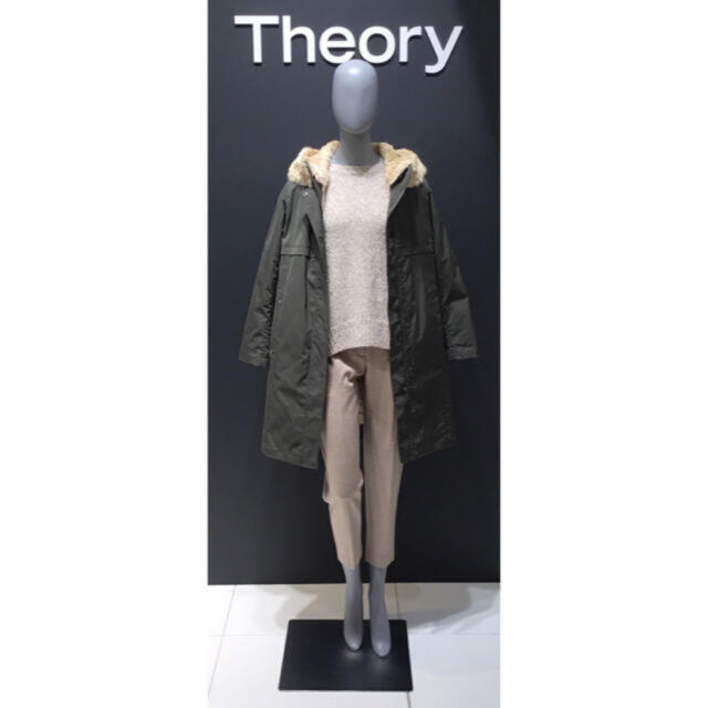 theory(セオリー)のTheory 19ss ライナー付きロングコート 定価19.8万円 レディースのジャケット/アウター(ロングコート)の商品写真