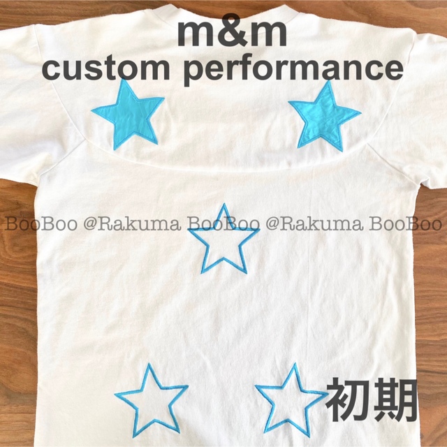 M&M(エムアンドエム)のm&m custom performance 初期 スター フットボールシャツ メンズのトップス(Tシャツ/カットソー(七分/長袖))の商品写真