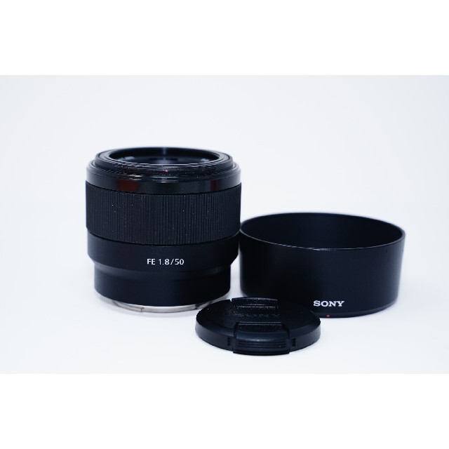 SONY(ソニー)のSONY FE50mm F1.8 SEL50F18F 単焦点お散歩神レンズ スマホ/家電/カメラのカメラ(レンズ(単焦点))の商品写真