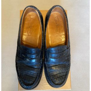 断捨離の為お値下げ!【J.M.WESTON】クロコダイルシューズ
