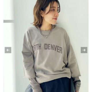 アパルトモンドゥーズィエムクラス(L'Appartement DEUXIEME CLASSE)のアパルトモン　STAMMBAUM/シュタンバウムH/S LOGO Sweat(カットソー(長袖/七分))