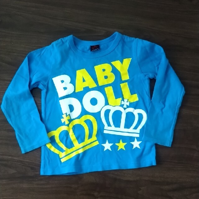 BABYDOLL(ベビードール)のBABYDOLL  120  ブルーロンT キッズ/ベビー/マタニティのキッズ服男の子用(90cm~)(Tシャツ/カットソー)の商品写真