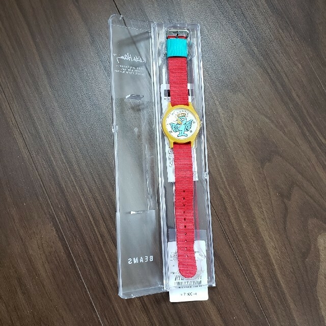 BEAMS(ビームス)の【試着のみ】KEITH HARING ウォッチ BEAMS　腕時計 レディースのファッション小物(腕時計)の商品写真