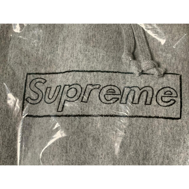 Supreme KAWS Chalk Logo Hooded
