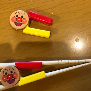 子供　箸の補助器　アンパンマン(その他)