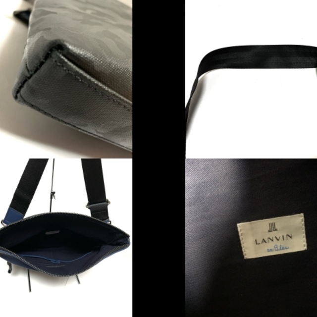 LANVIN en Bleu(ランバンオンブルー)のランバンオンブルー ショルダーバッグ美品  レディースのバッグ(ショルダーバッグ)の商品写真