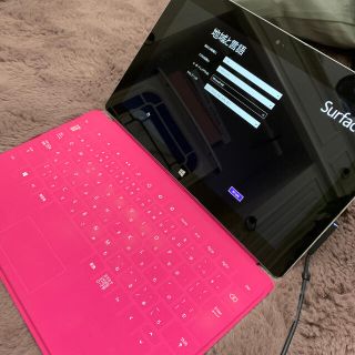 サーフェストゥエア(Surface to Air)のSurface キーボードカバー付き　(タブレット)