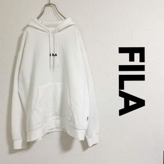 フィラ(FILA)のFILA プルオーバーパーカー　スリーブロゴ(パーカー)