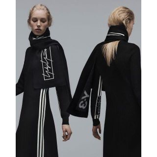 ヨウジヤマモト(Yohji Yamamoto)の中古美品Y-3ワイスリーロングリブストール(ストール)