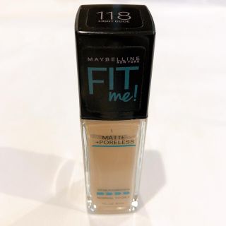 メイベリン(MAYBELLINE)の【MAYBELLINE】フィットミーリキッドファンデーション　118 30ml(ファンデーション)