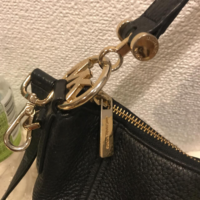 Michael Kors(マイケルコース)のマイケルコース本レザー2wayショルダーバッグ　黒 レディースのバッグ(ショルダーバッグ)の商品写真