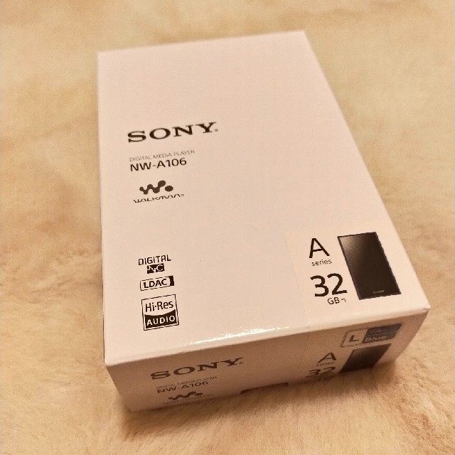 未使用SONY NW-A106ウォークマン 32GB ブルー enot.in.ua