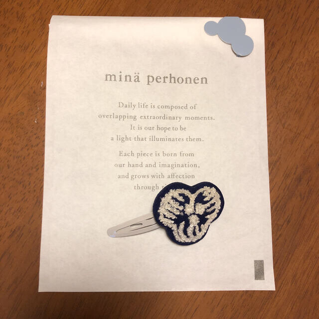 mina perhonen(ミナペルホネン)のミナペルホネン   ヘアピン「hanakaze」 レディースのヘアアクセサリー(ヘアピン)の商品写真