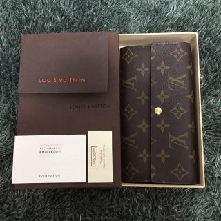 ルイヴィトン(LOUIS VUITTON)の美品ヴィトン長財布(財布)